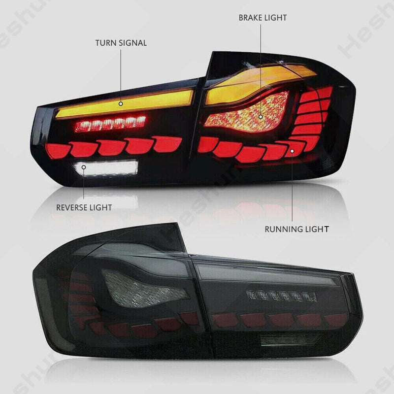 Lanterna tipo Dragon serie 3 F30 F35 F80 M3 2012 - 2018