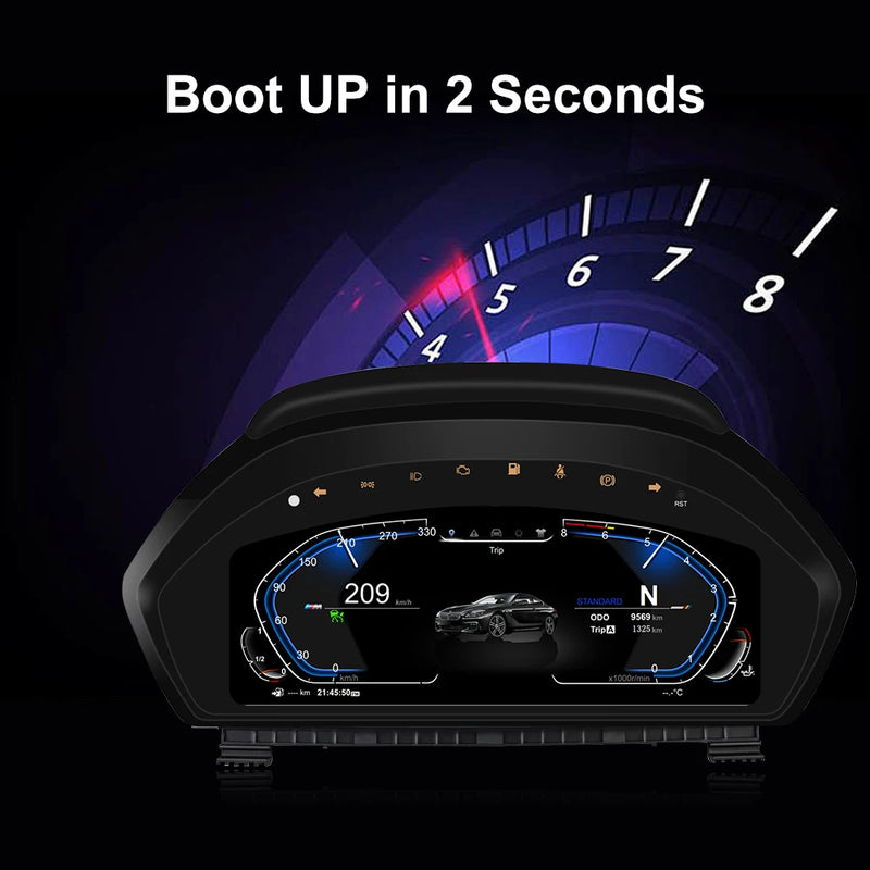 Painel de instrumentos Digital TFT 12.3 para BMW F30 F31 GT-F34 F32 F33 F36