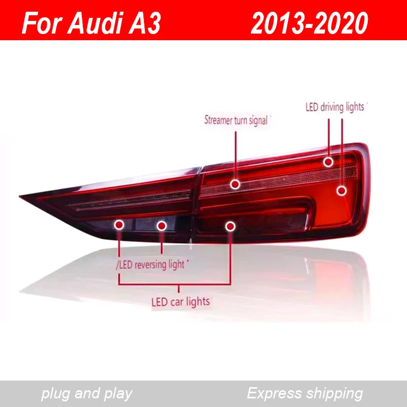 Lanterna Audi A3 2013-2020 8VA3L Sedan LED Auto